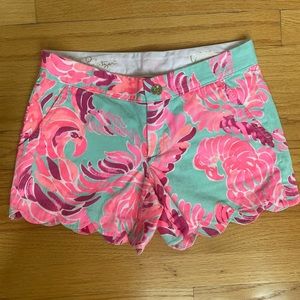 Lilly Pulitzer the buttercup short, size 00